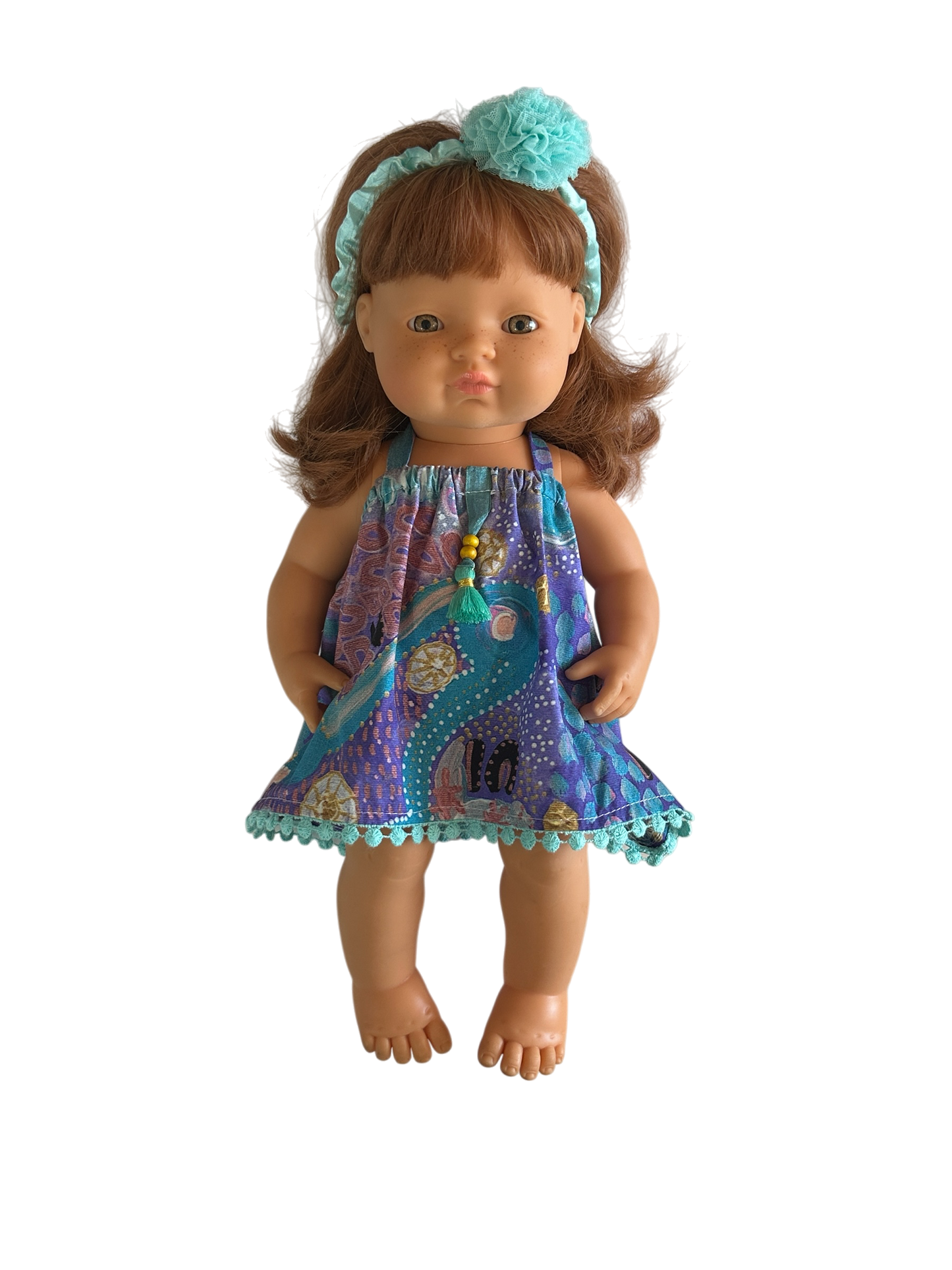 Boho Halter Neck Boogle Jarjums Dress