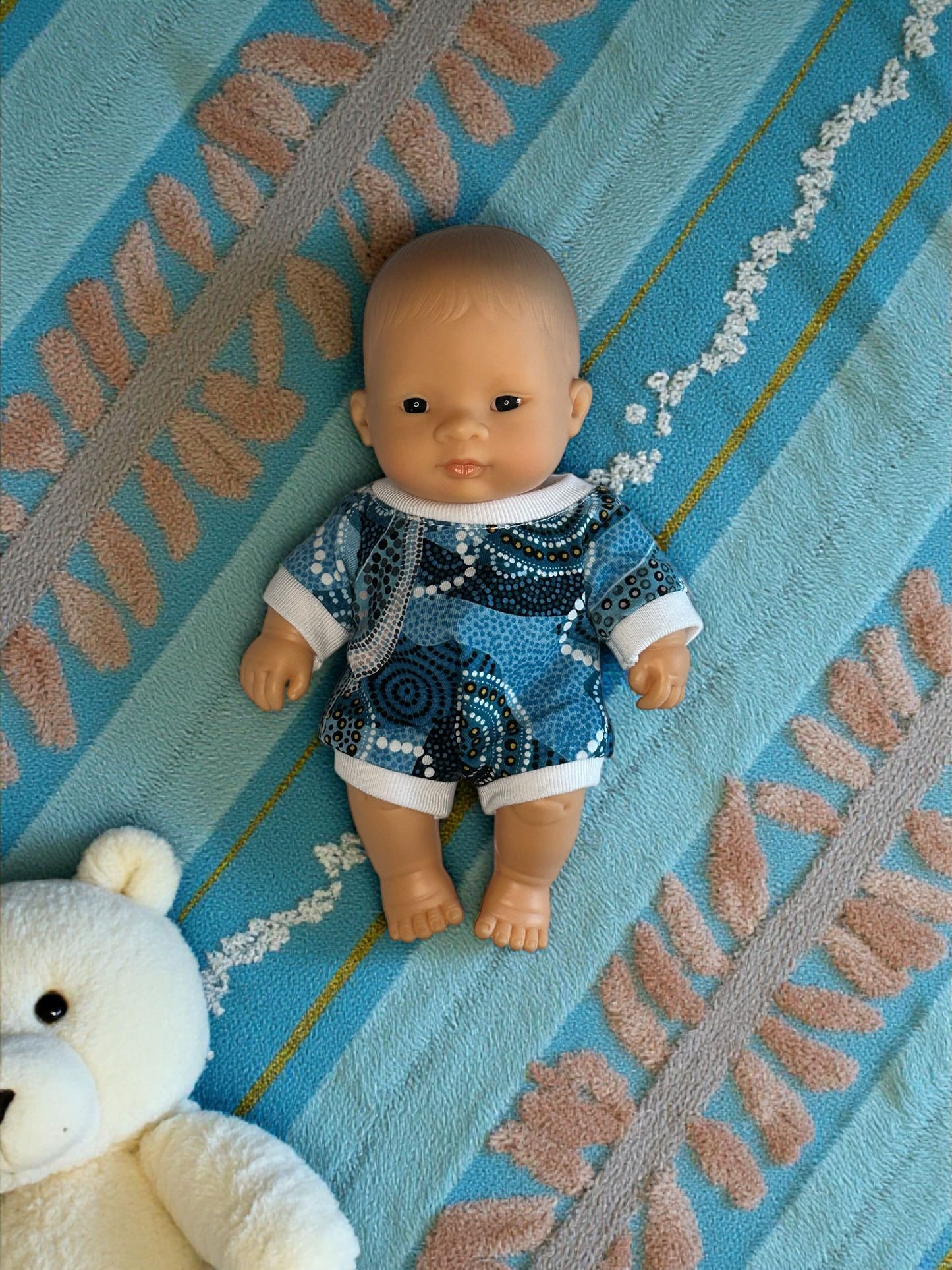 Baby Grow Suit - 21cm Miniland Doll