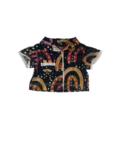 Unisex Pyjama Set- Sandhills at Sunset