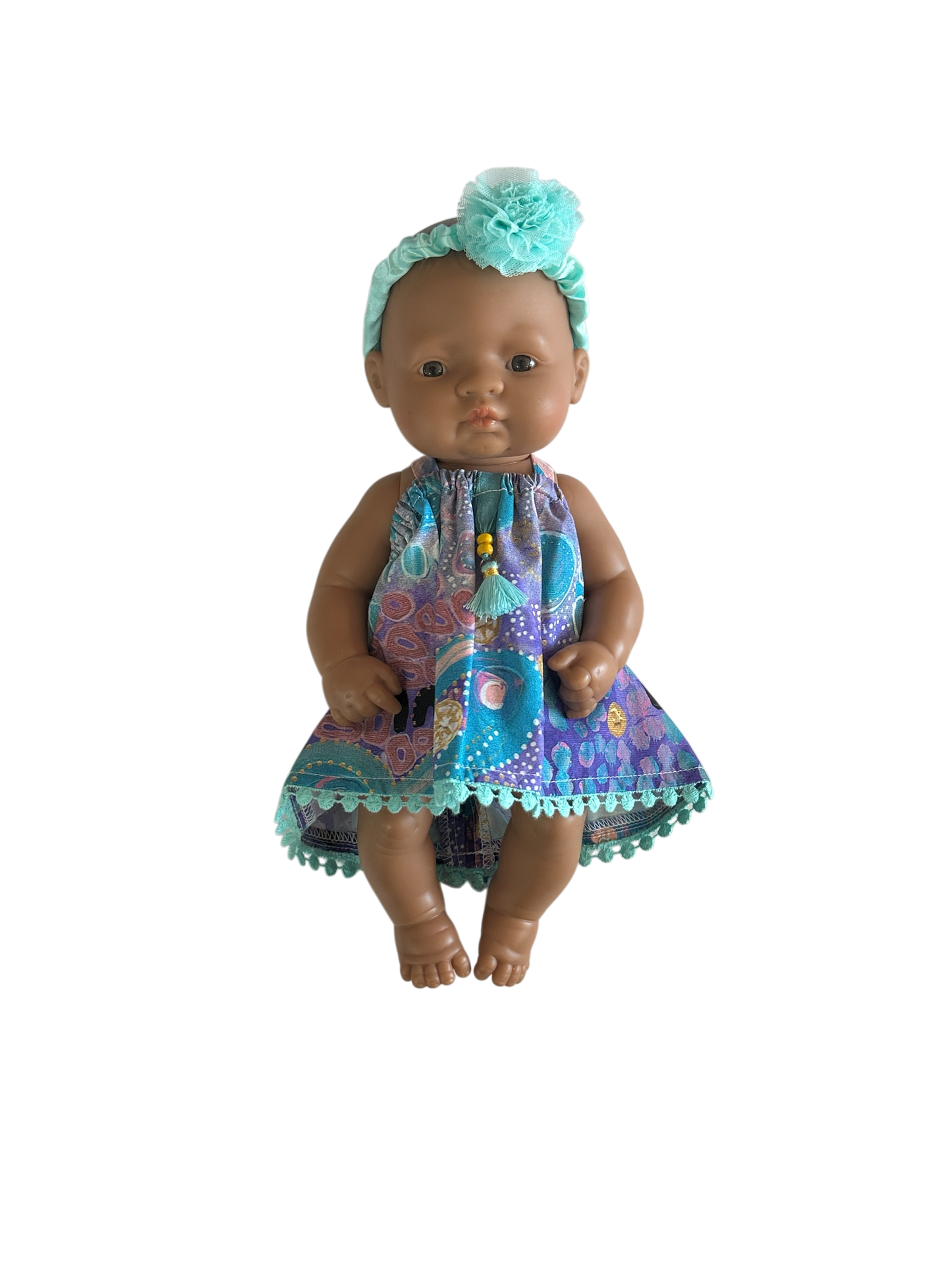 Boho Halter Neck Boogle Jarjums Dress