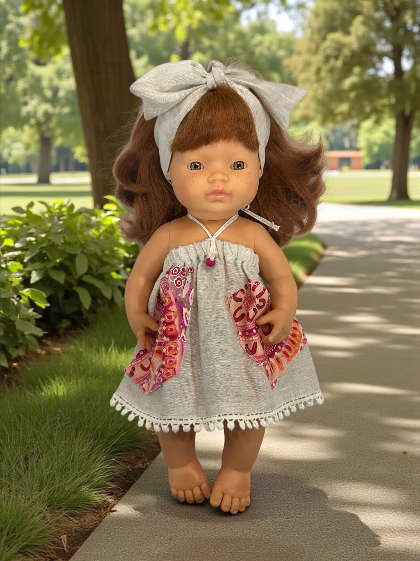 Boho Halter Neck Gypsy Dress