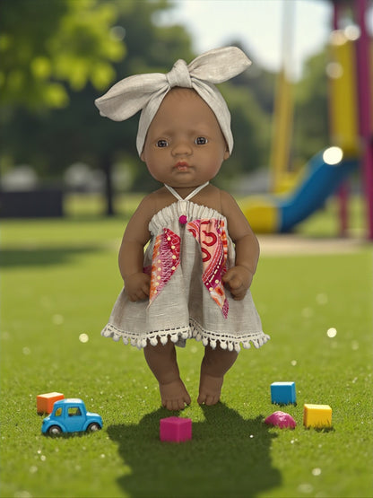 Boho Halter Neck Gypsy Dress