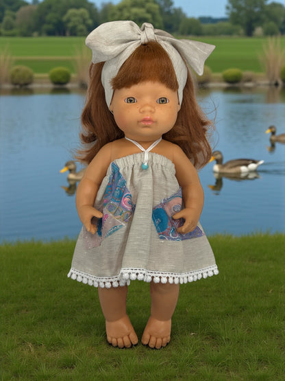 Boho Halter Neck Gypsy Dress