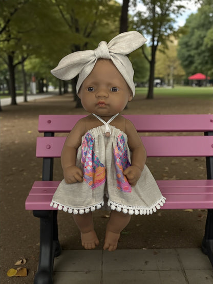 Boho Halter Neck Gypsy Dress