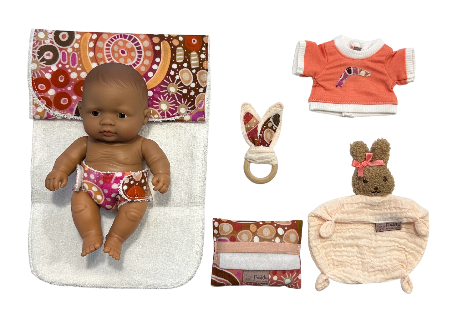 Newborn Essentials Set - 21cm Miniland Doll