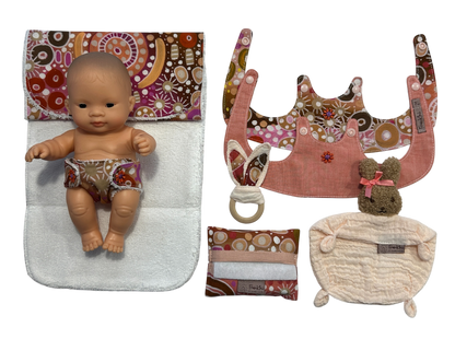 Newborn Essentials Set - 21cm Miniland Doll