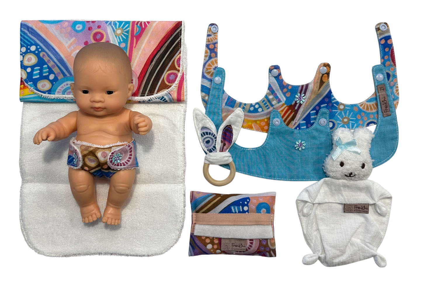 Newborn Essentials Set - 21cm Miniland Doll