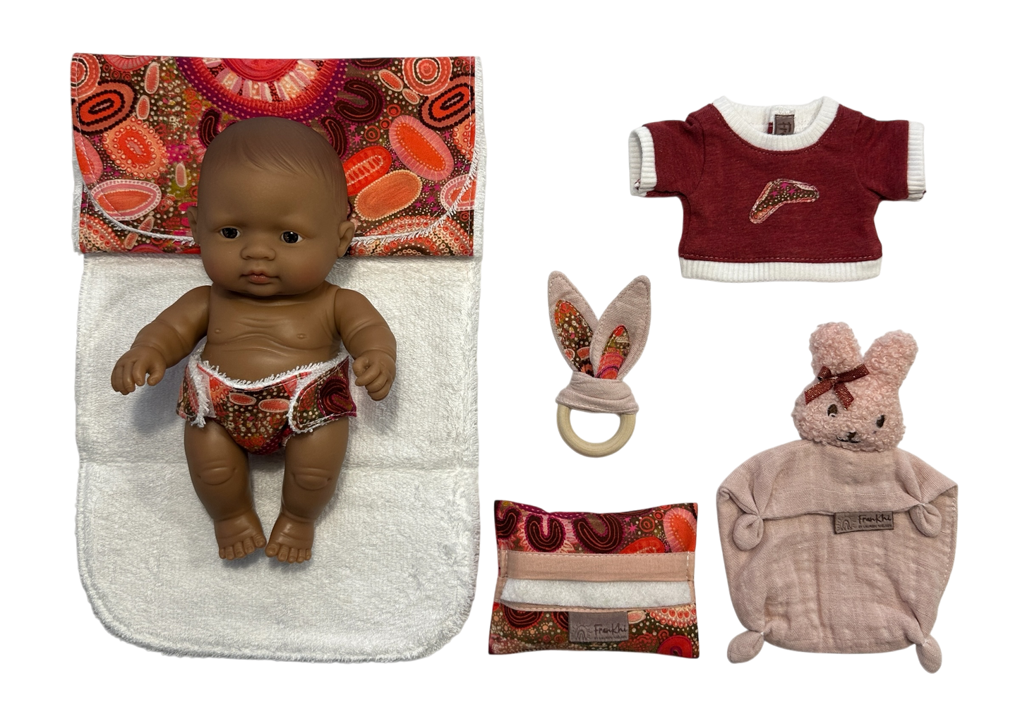 Newborn Essentials Set - 21cm Miniland Doll