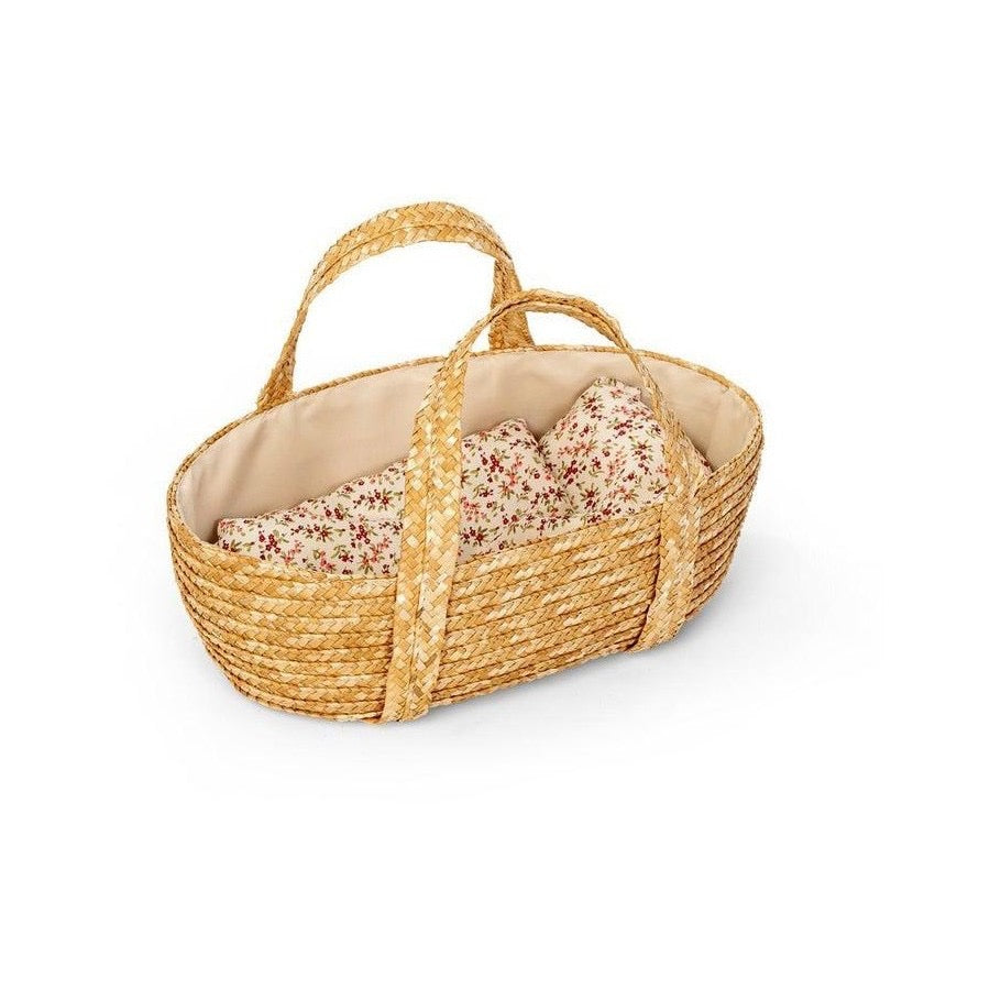 By Astrup Doll Weaved Moses Basket – 50cm