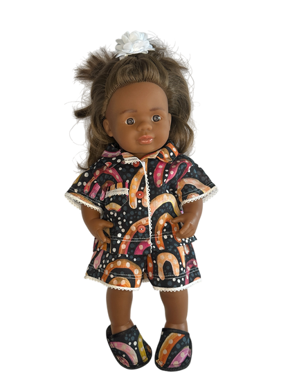 Unisex Pyjama Set- Sandhills at Sunset