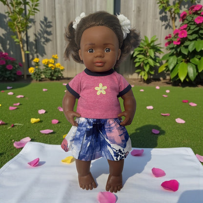 Cherry Blossom Twin Set - T-shirt and Skirt